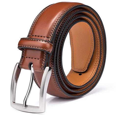 designer leather belts men